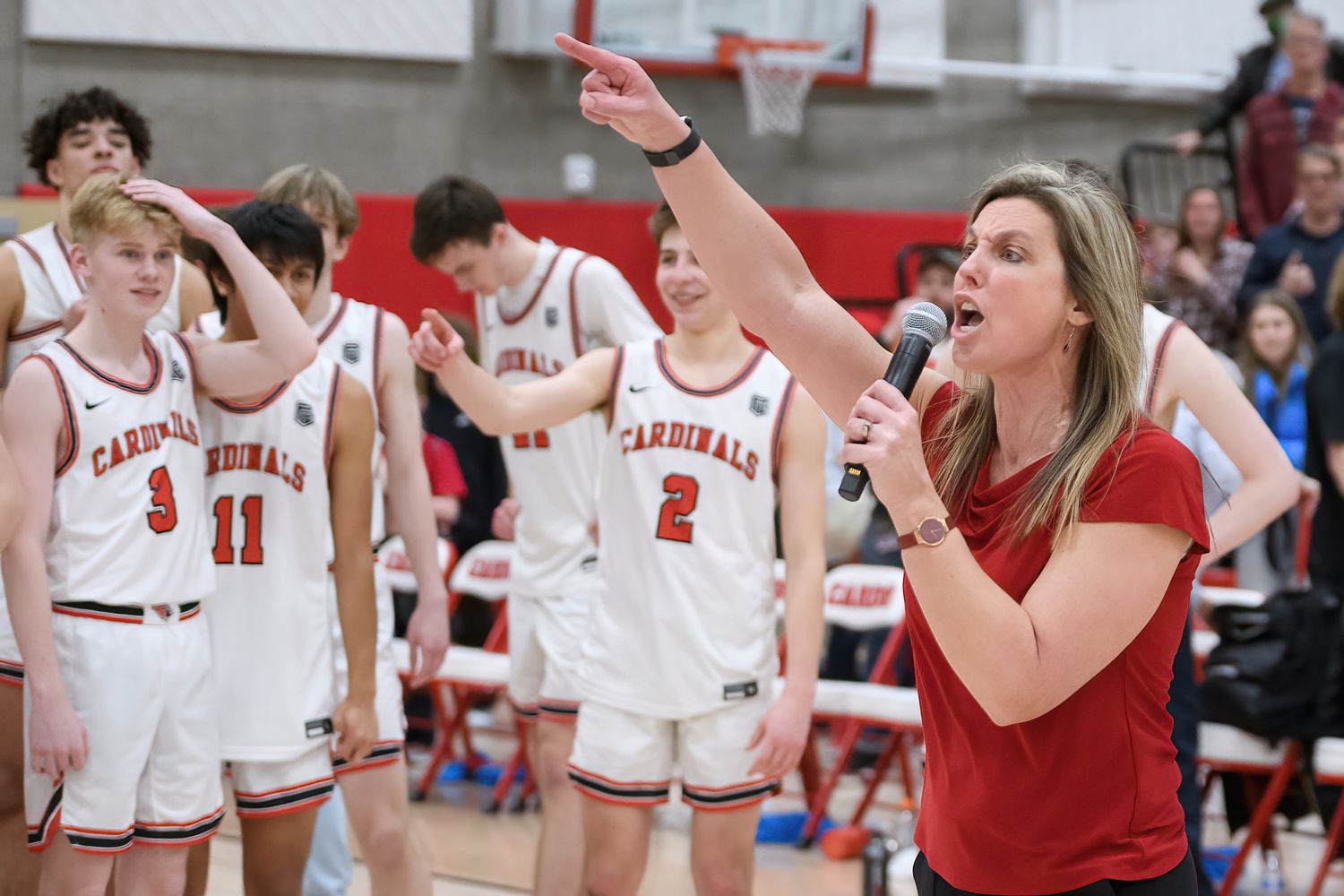 1 Lincoln vs Cleveland boys basketball 6A Oregon second round March 4 2023 Ken Waz 76